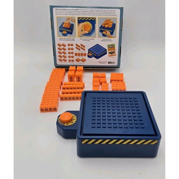Survive The Quake Engineering Kit COMPLETE Lakeshore Earthquake Tested Works - Picture 2 of 10